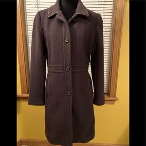 Coach long dress coat